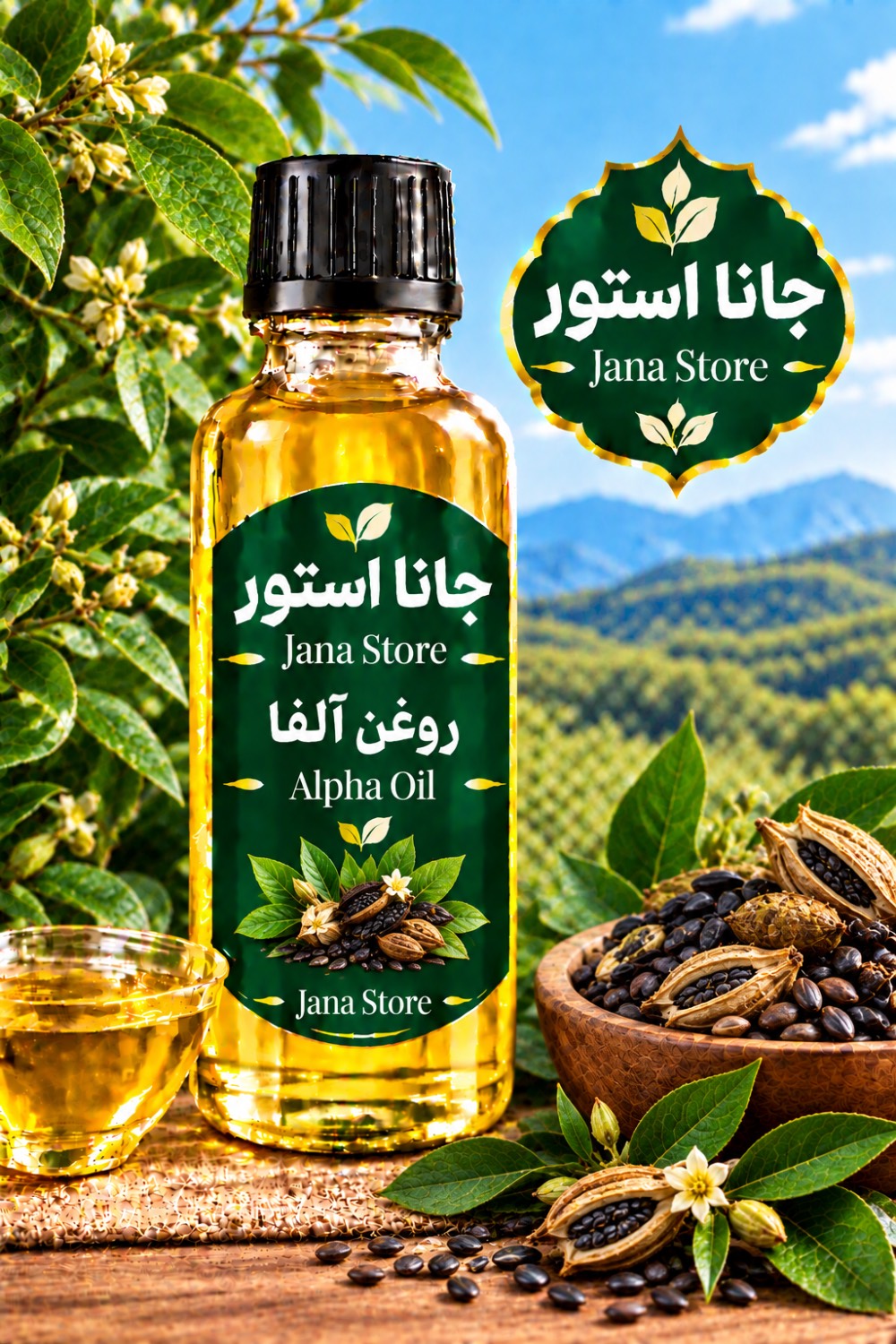 روغن آلفا (60میلی )