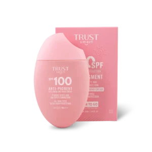 کرم ضدآفتاب بدون رنگ SPF100 تراست اسمارت