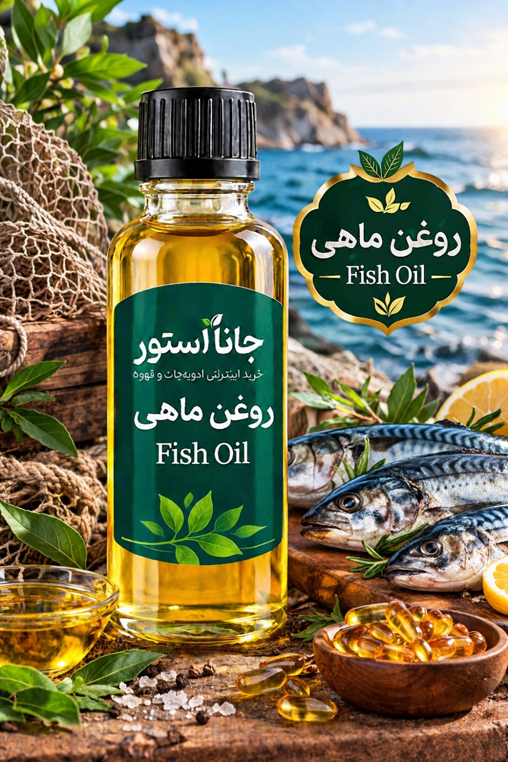 روغن ماهی (120 میلی)