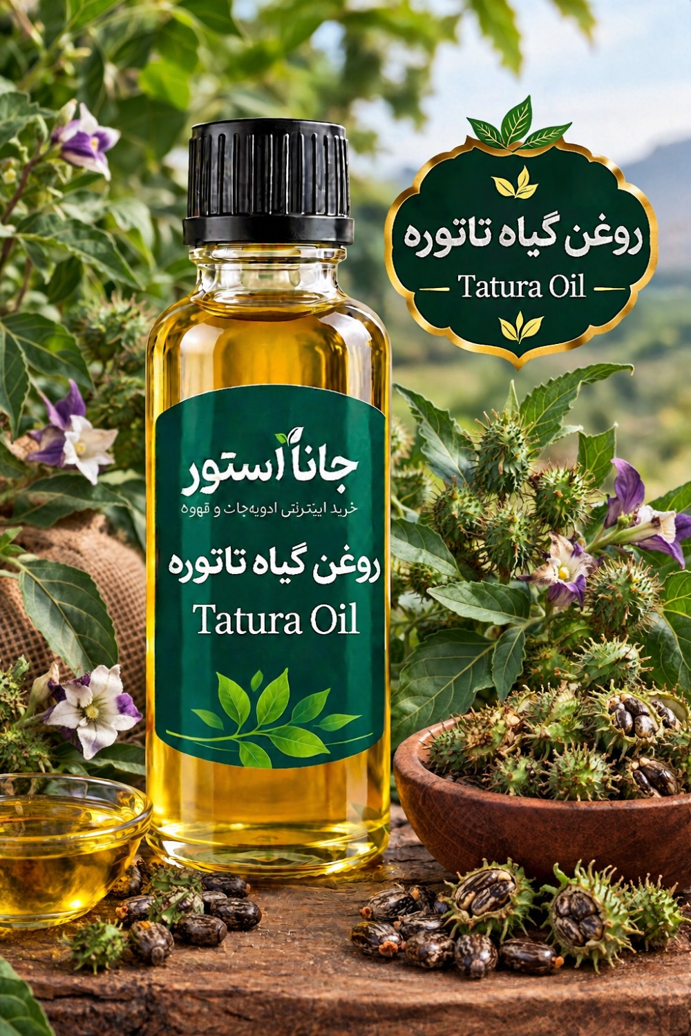 روغن تاتوره ( 120میلی)