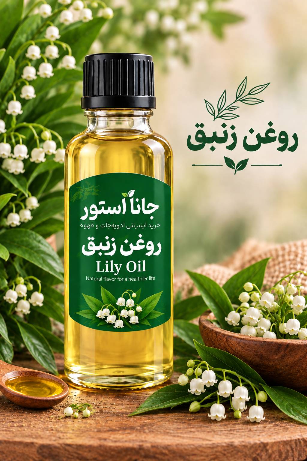 روغن زنبق (120میلی)